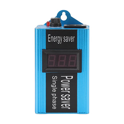 Power Saver Aluminium Alloy 100KW Voltage Value Display Electricity Energy Saver