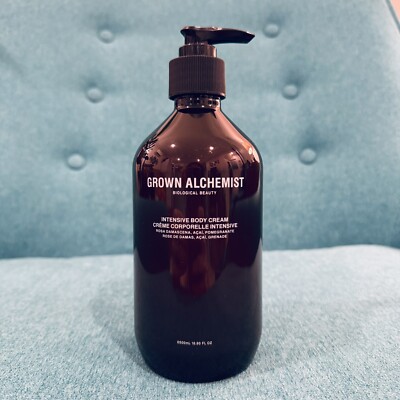 Grown Alchemist Intensive Body Cream Rosa Damascena - 16.90 oz Full Size New