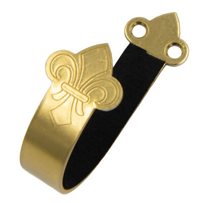 Muzzle-Loaders™ Brass Decorative Gun Hangers with Felt Strips