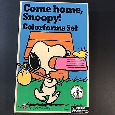 Come Home, Snoopy! Colorforms Set-Peanuts-Charlie Brown 2017 Official Repro