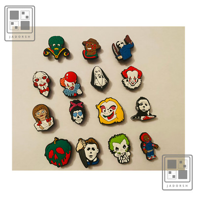 Cartoon Shoe charms Compatible W/ Crocs Gifts for Kids Adults Friends