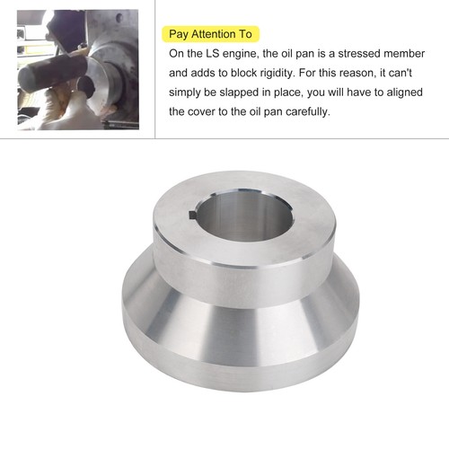 Front and Rear Oil Pan Alignment Tool and Suction Line Diverter For LS Engines