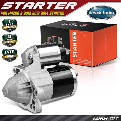 Haiyazhma スターターモーター 12V 2.0kW F002G20292 F002G20524 280501093 Mahi Starter Motor for Mazda 2 2012-2014 1.5L Manual Trans 1.0KW 12V CW Rotation  10T | eBay