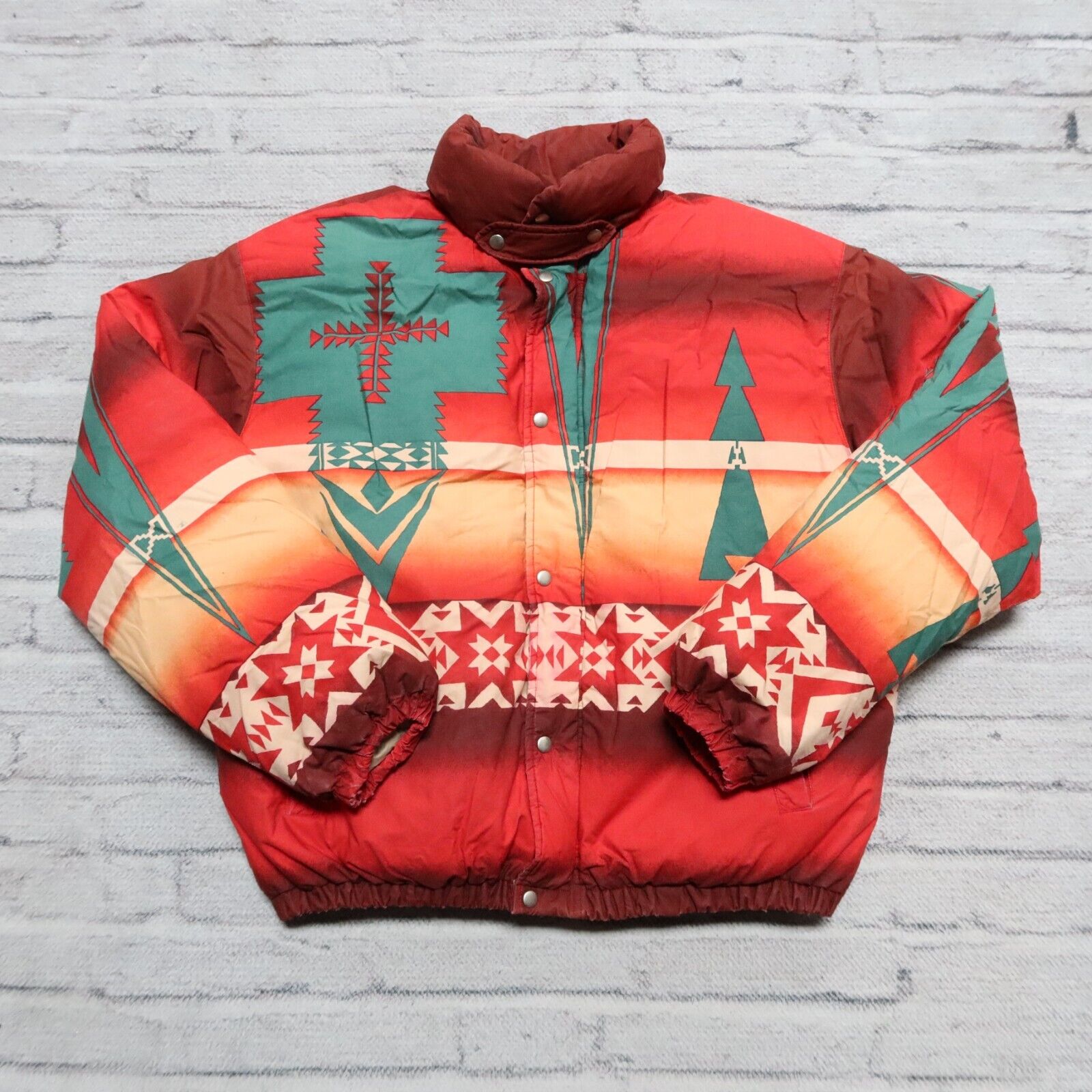 Vintage 90s Polo Country Ralph Lauren Southwestern Puffer Vintage 90s Polo Country Ralph Lauren Southwestern Puffer