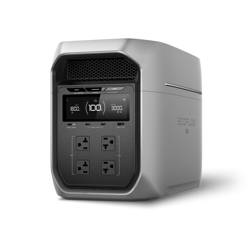 EcoFlow DELTA 3 Max ポータブル電源 2048Wh EcoFlow DELTA 3 Max Plus 3000W 2048Wh Portable Power Station Solar