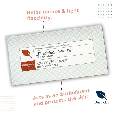 DMAE 3% Dermclar Mesotherapy  Anti Wrinkles DMAE Mesoterapia Dermclar