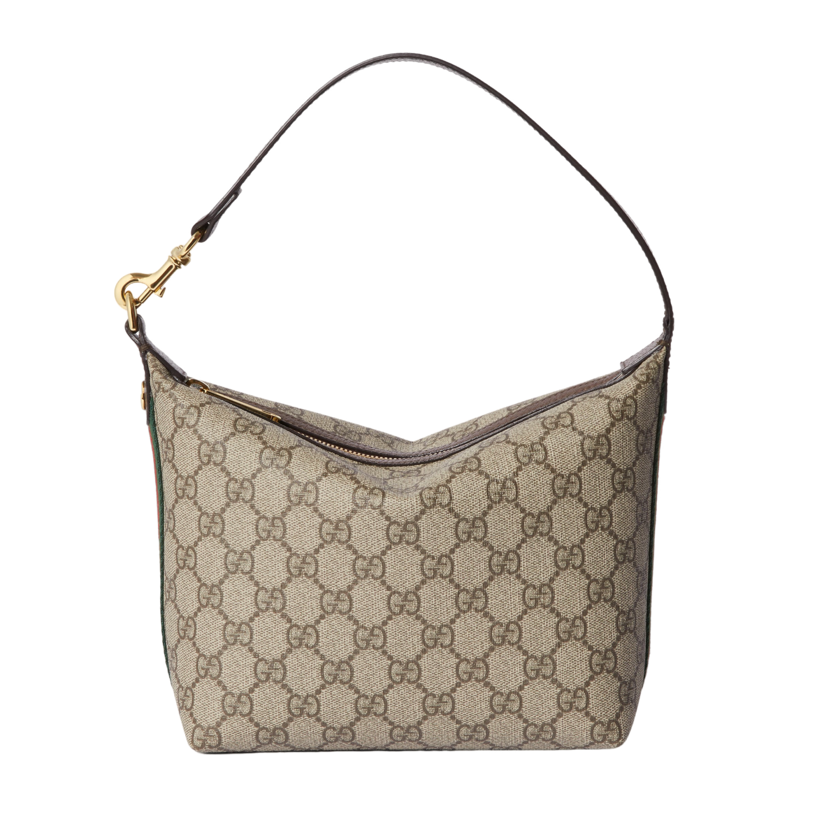 【GUCCI】 ebony ophidia gg small shoulder bag （関税送料込） GUCCI Ophidia Small Beige And Ebony GG Canvas Shoulder Bag