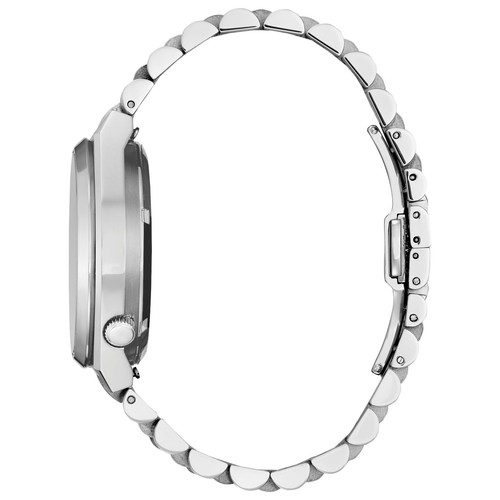 Pre-owned Citizen Automatic Tsuyosa Watch Nk5010-51l Sapphire Silver Tone Teal Dial