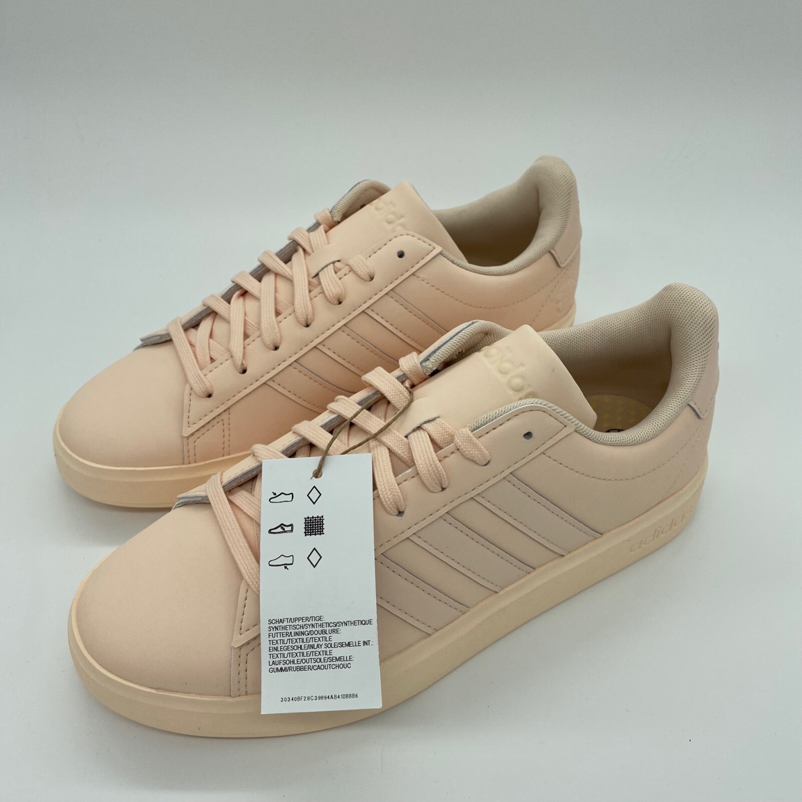 Adidas Women's Grand Court 2.0 Shoes Casual FZ6446 Solid