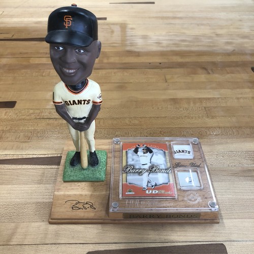 スポーツ 2003 UpperDeckClassic Barry Bonds Figure 2003 Upper Deck Game Breakers Barry Bonds Figurine, New in