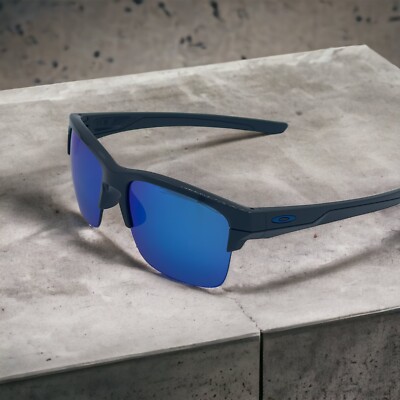 Oakley Thinlink Mens Sunglasses [OO9316-04] Dark Grey Sapphire Iridium Authentic