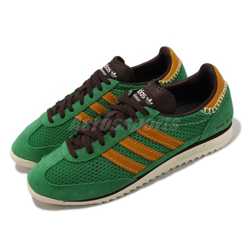 

adidas Originals x Wales Bonner WB SL72 Knit Team Зеленый Мужчины Унисекс Повседневная IG0571, Wb Sl72 Knit