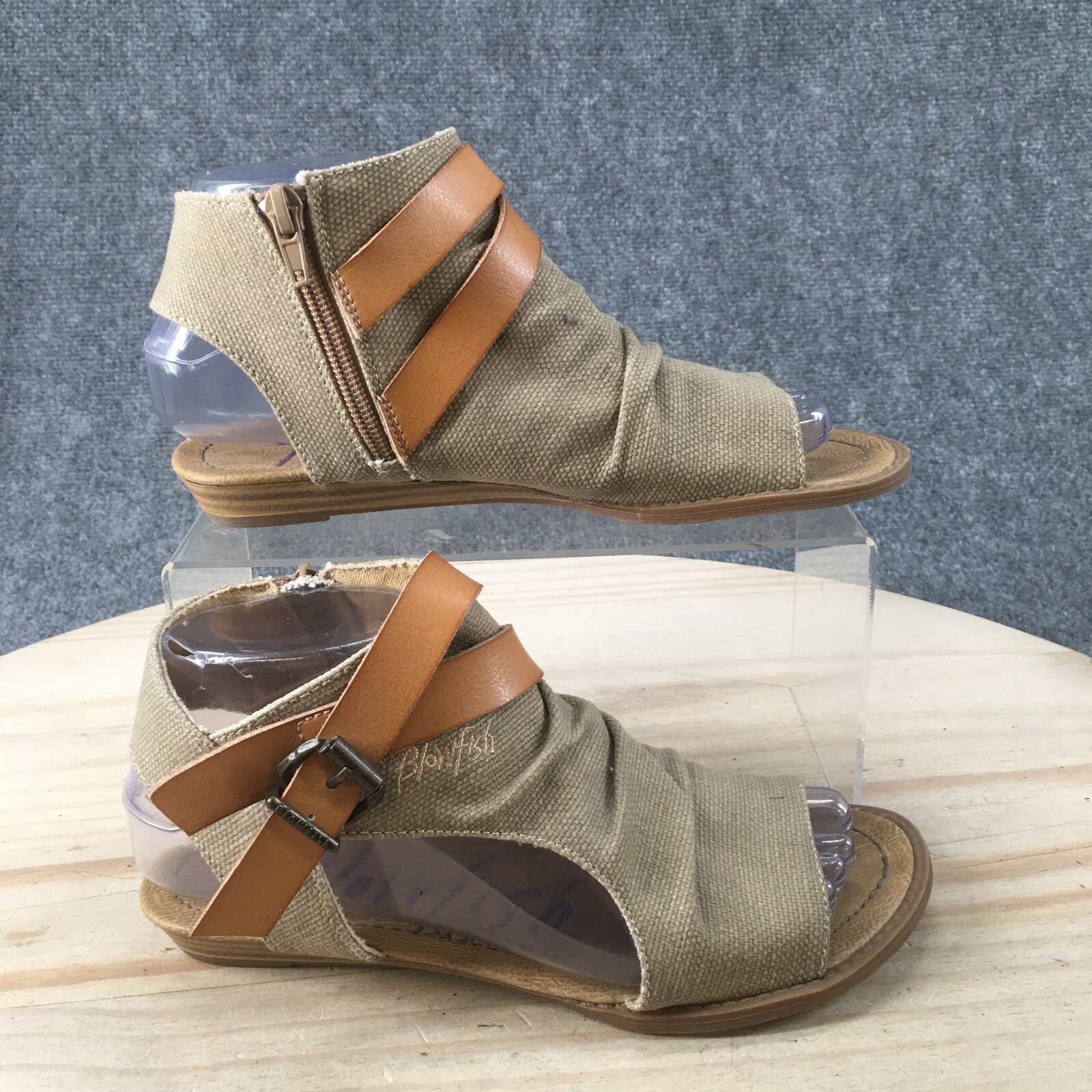 [値下げ]Browns Sandal Malibu US8 Women's Malibu Waves Ankle-Strap Sandals