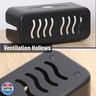 Bates- Cable Management Box, Medium, Cable Organizer Box, Cord Organizer Box, Cable Box Organizer, Cord Management Box, Cord Hider Box, Cord Box for Wires on Floor, Power Strip Cover Box Baby Proof