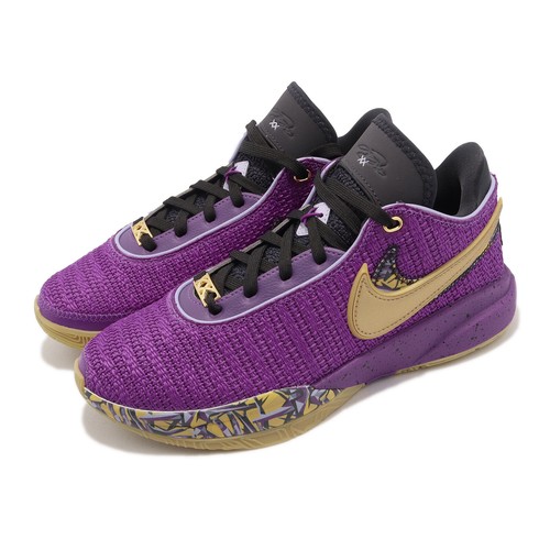 

Nike Lebron XX SE GS 20 Young Heirs Purple Gold Kids Women Basketball FD0207-500, Фиолетовый, Lebron Xx Se Gs