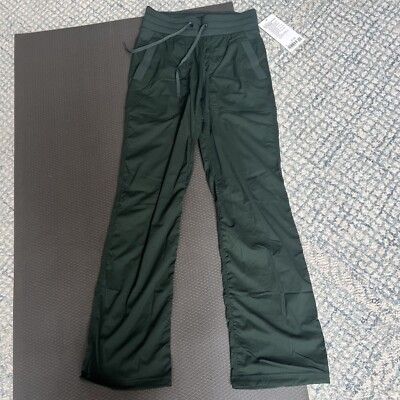 Lululemon Dance Studio MR Pant *Regular LEGACY GREEN SZ 4 NWT