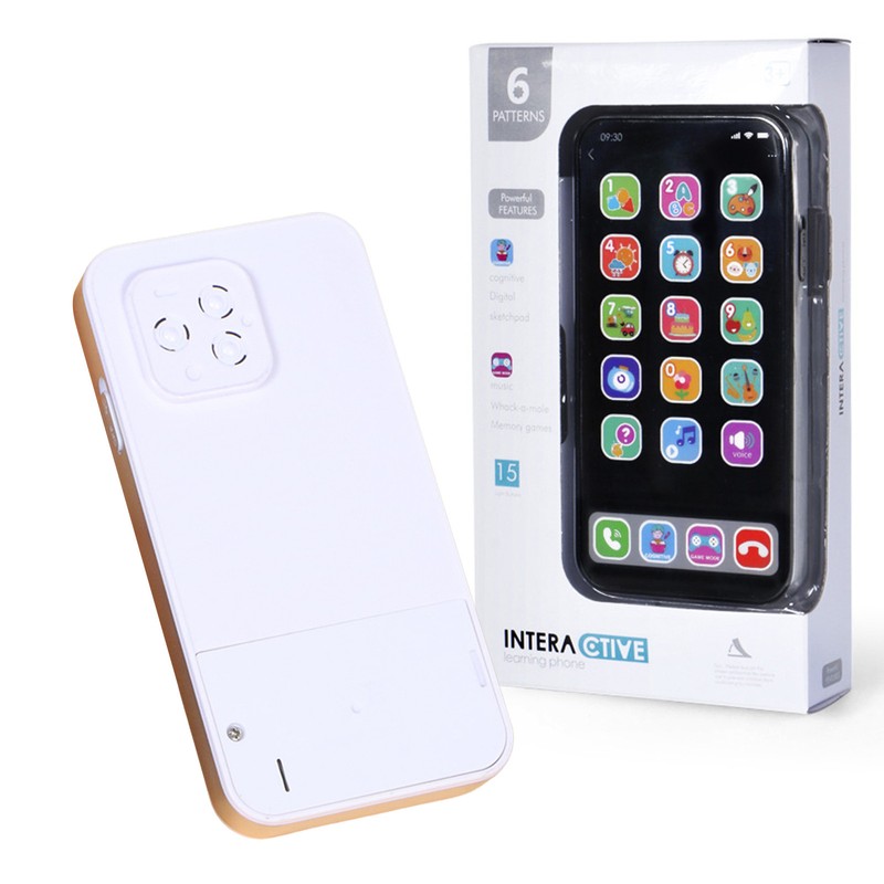 Simulation Music Touch Screen Mobile Phone Early Education Toy For Babies Kids