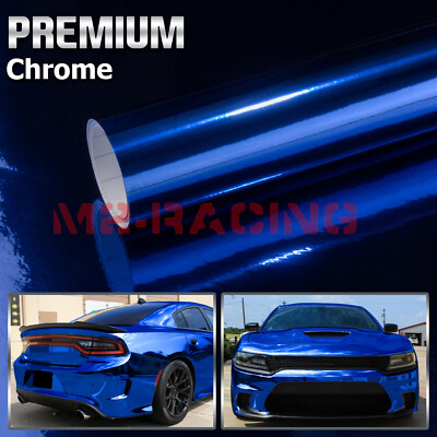 * 9 Colors Chrome Vinyl Film Wrap Sticker Decal Air Release Bubble Free 3 Layers