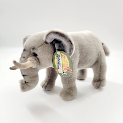 Adventure Planet Heirloom Collection Standing Elephant Stuffed Animal 12'' NEW