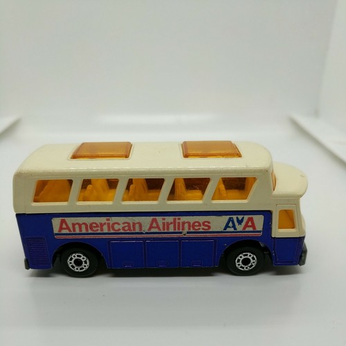 Vintage 1977 Matchbox Superfast No. 65 Airport Coach Bus