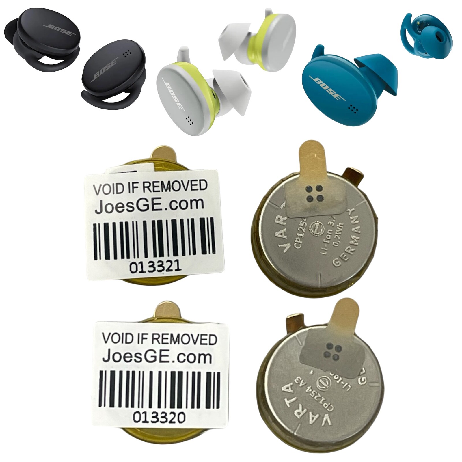 BOSE sports earbuds 青 箱、付属品付き Bose Bose Sport Earbuds 完全ワイヤレスイヤホン Baltic Blue