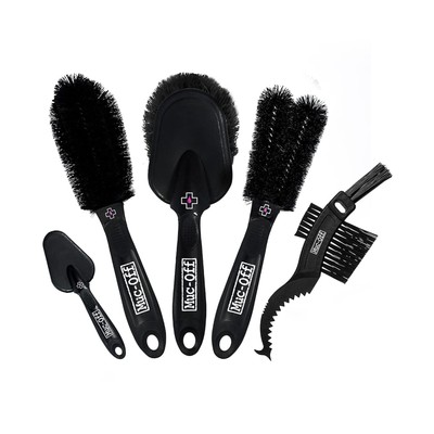 Muc-Off 206 5 Piece Premium Brush Kit - Includes 5 Bike Cleaning Brushes With...