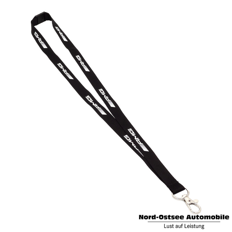 Original Mercedes-Benz Amg SchlÃ¼Sselband Lanyard Schwarz Nylon Neu