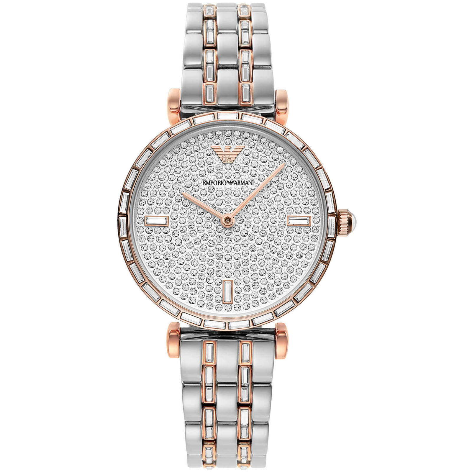 armani crystal watch