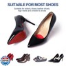 CZBYXA12 Red Bottom Shoe Sole Protector,Sole Guard - Non-Slip Shoe Pads | Compatible with Christian Louboutin Heels | Smooth Surface Traction | Scratch Prevention(3.5