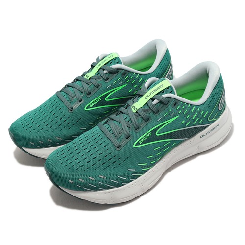 

Мужские шоссейные кроссовки Brooks Glycerin 20 Green Silver 1103821D-386, Зеленый, Glycerin 20