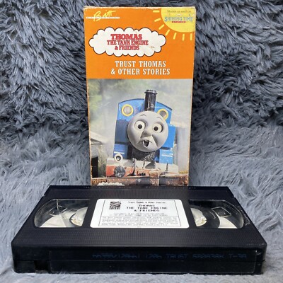 Thomas The Tank Engine VHS Trust Thomas & Other Stories George Carlin Train Rare