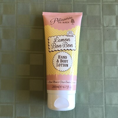 Patisserie de Bain LEMON BON-BON Hand and Body Lotion 200ml 6.7oz Great NEW RARE