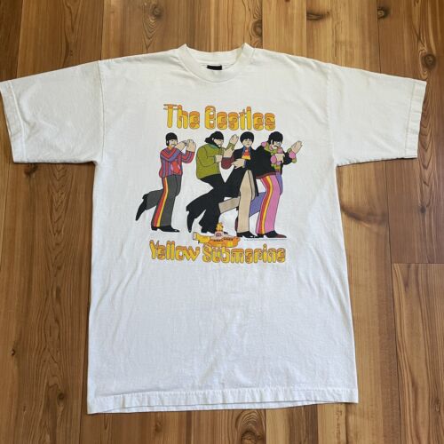 Vintage 1999 The Beatles Yellow Submarine Subafilms T Shirt Vintage 1999 The Beatles Yellow Submarine Subafilms T Shirt