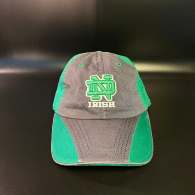 Notre Dame Fighting Irish Captivating Headgear Green Grey Cotton Hat Mens OSFM