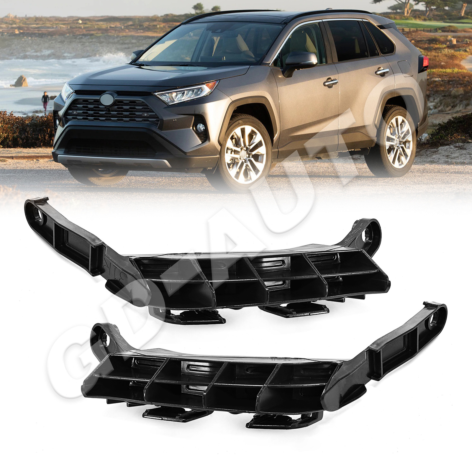 52536-0R070 52535-0R090 LH & RH Front Bumper Bracket For Toyota - Foto 8