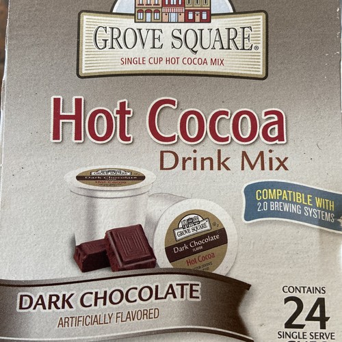Grove Square Hot Cocoa Single Serve 24 K-cup Pods