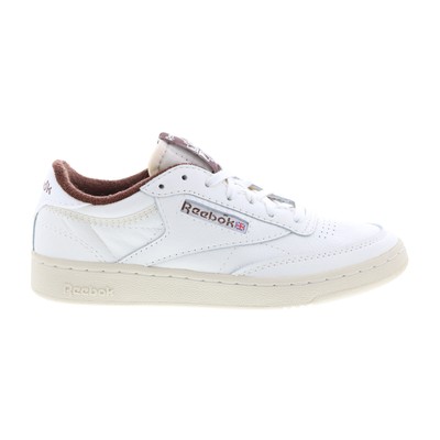 

Reebok Club C 85 Vintage GZ5156 Мужские Бежевые Кожаные Кроссовки Lifestyle Обувь, Бежевый, Reebok Club C 85 Vintage