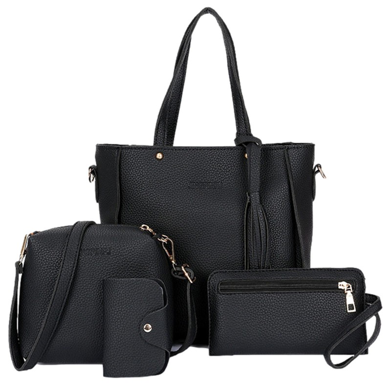 Tote Bags PU Leather Purses Handbags for Women Ladies Top Handle Shoulder Bags