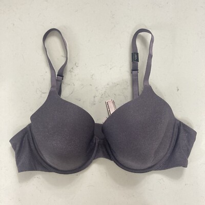 Victoria's Secret Lightly Lined Full-Cover Bra Purple Sparkle 38B New w/o Tags
