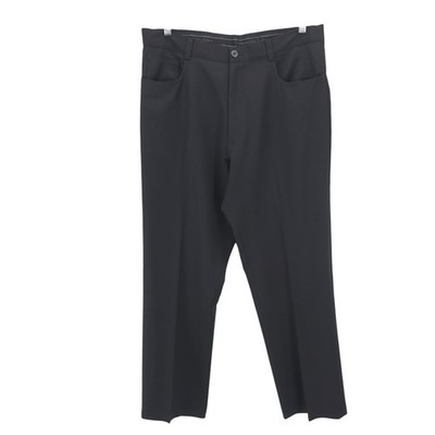 ERMENEGILDO ZEGNA Black 5-Pocket Wool Pant Dress Casual MADE IN ITALY Size 36