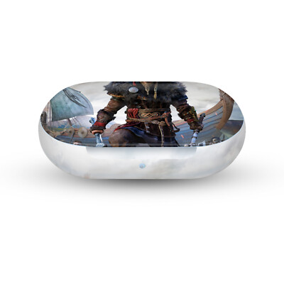 OFFICIAL ASSASSIN'S CREED VALHALLA KEY ART VINYL SKIN DECAL FOR SAMSUNG BUDS
