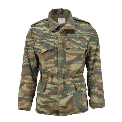 〈LOUNGE LIZARD〉moleskin military blouson Genuine Greek army field jacket Greece military bdu lizard