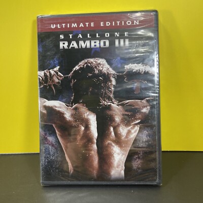 Rambo III (DVD, 1988) Brand New!! Stallone 