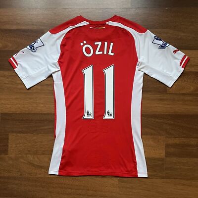 Puma Arsenal ÖZIL 11 長袖シャツ Puma Arsenal Home Jersey L/S 2014/15 - Men's, OZIL 11