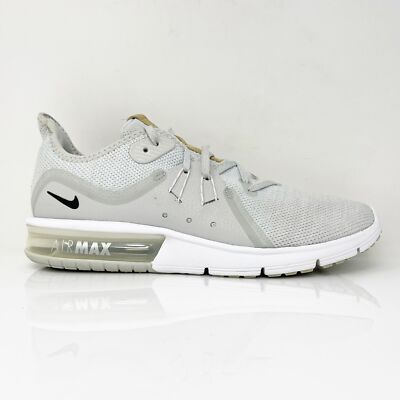 

Nike Womens Air Max Sequent 3 908993-008 Серые кроссовки для бега, размер 10, Серый, Air Max Sequent 3