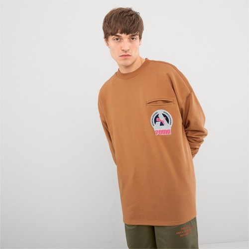 

[576888-74] Мужская Puma X HAN CREW, Almond