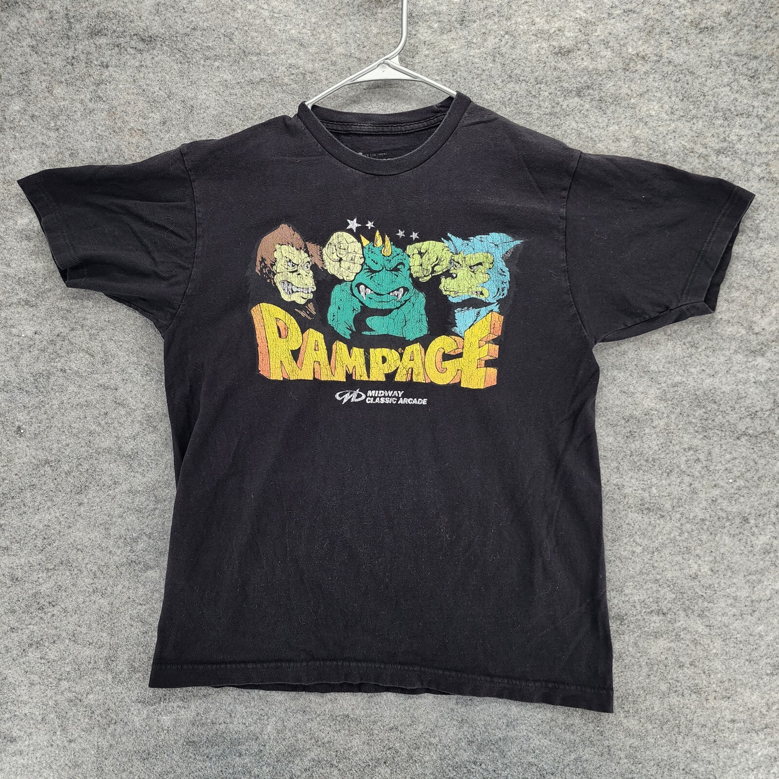 THE RAMPAGE p(R)ojdect R TシャツXL Rampage The Movie Shirt Mens Large Short Sleeve Black | eBay