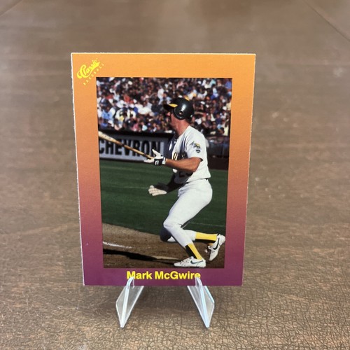 1989 Classic Orange #104 Mark McGwire Oakland Athletics | eBay