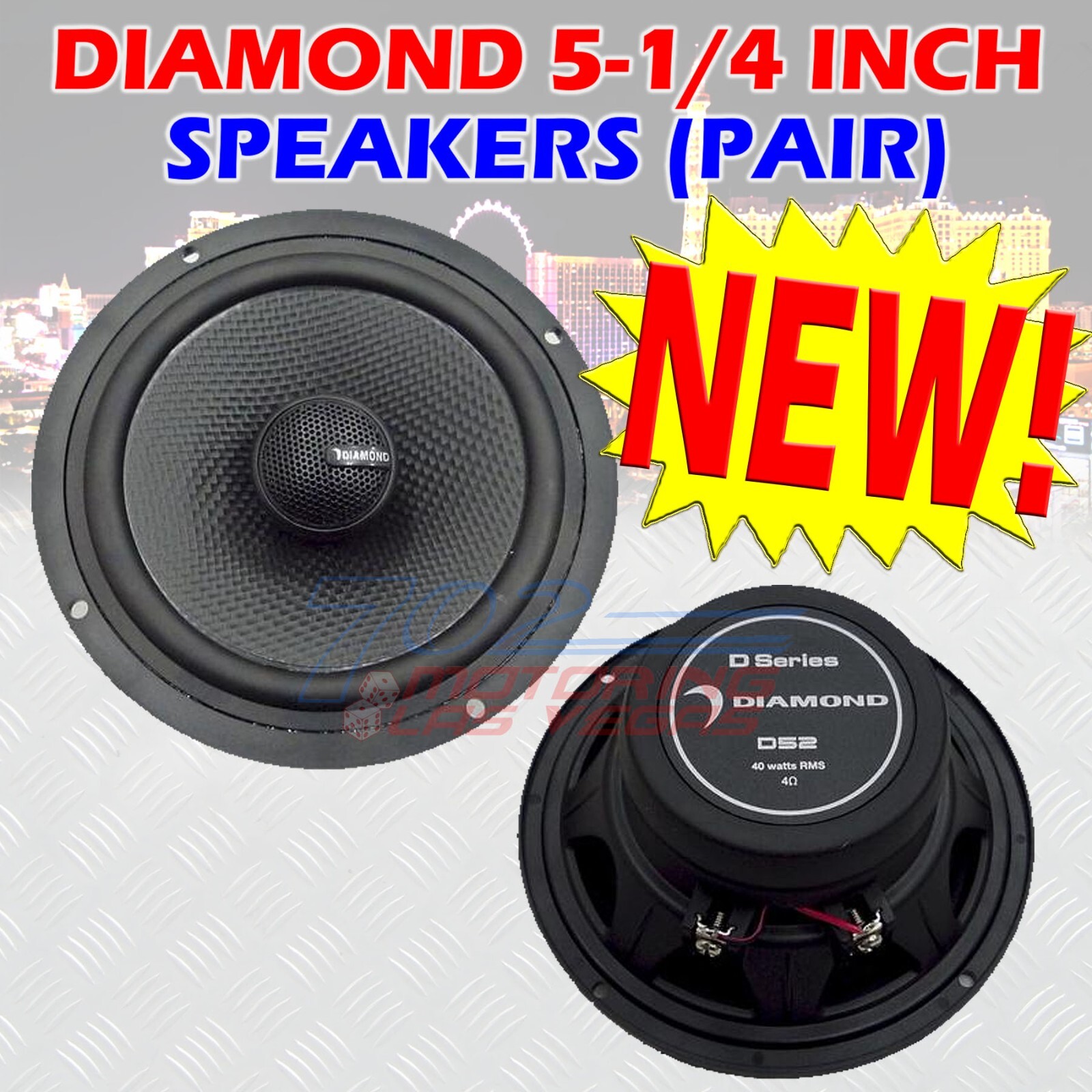 カーオーディオ Diamond Audio Technology D7054 カーオーディオ Diamond Audio Technology D7054 Diamond audio