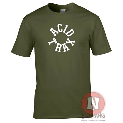 acid Trax T-Shirt Phuture acid house Chicago DJ Pierre club rave festival